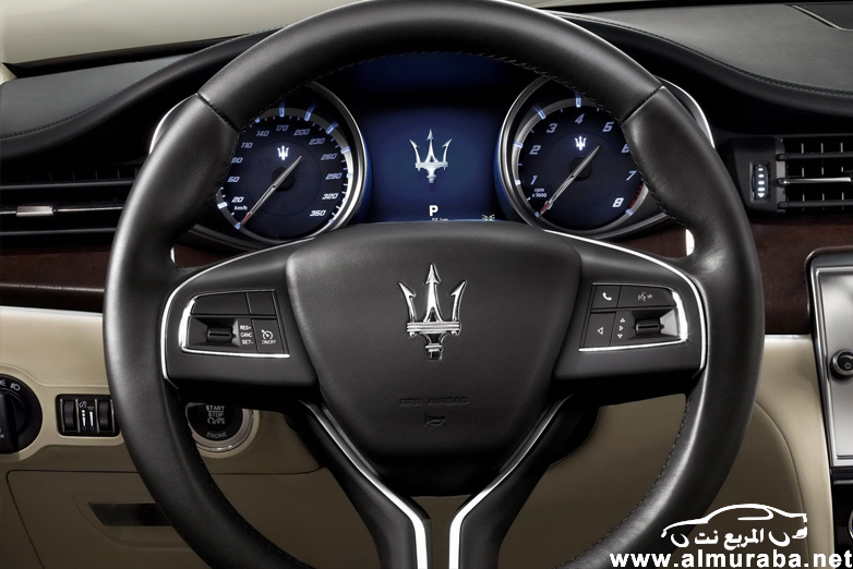 مازيراتي كواتروبورتي 2014 الجديده تنطلق من معرض ديترويت للسيارت Maserati Quattroporte 2014 11